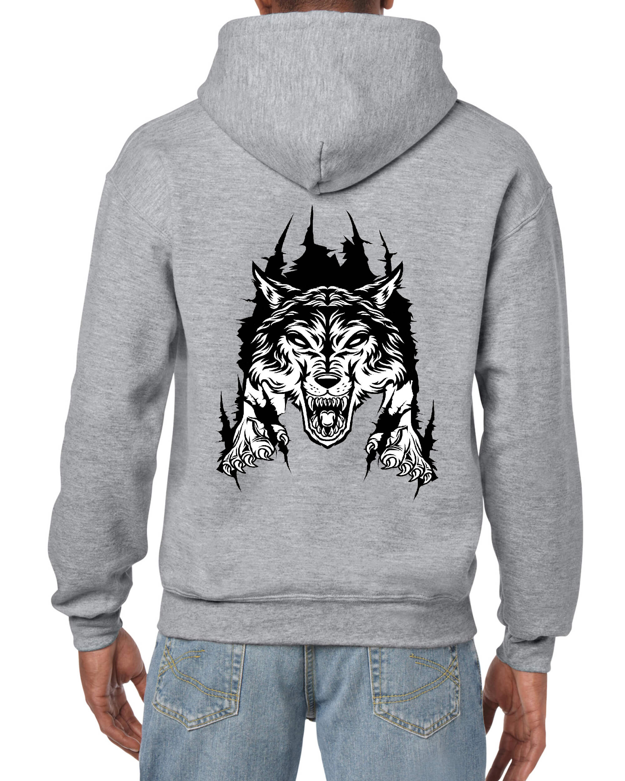 Treason Wolf Tear Hoodie