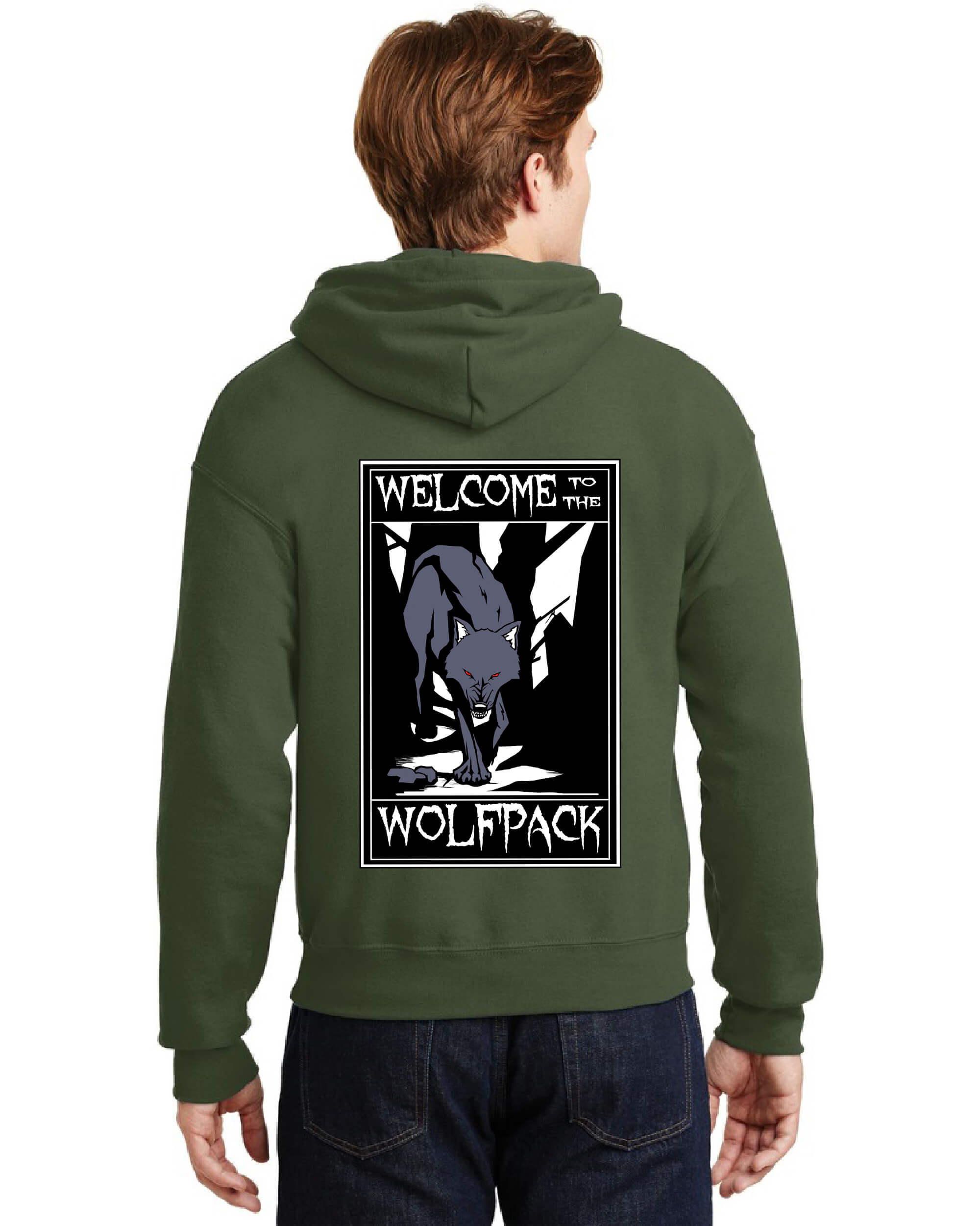 Treason Walking Wolf Hoodie